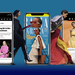 Explore Grazia's digital magazine on mobile &ndash; fashion, news, and issues available to read online