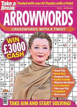 Arrowwords Print Subscription magazine cover