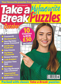 My Favourite Puzzles Print Subscription magazine cover